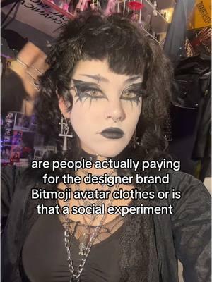 I'm losing my mind #avatar #bitmoji #bitstrips #gothmakeup #tradgoth #tradgothmakeup #gothicmakeup #gothstyle #gothaesthetic #snapchat #snapchatfilter #snapchatmemories 