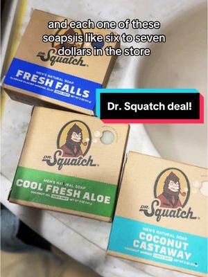 Best deal on @Dr. Squatch until now ! #drsquatch #soap #drsquatchsoap #mensoap #soapbar #scent #zerogrid #exfoliate #exfoliation #exfoliateyourskin 