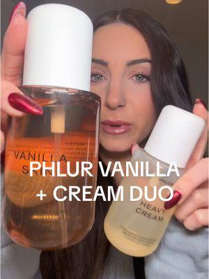 vanilla + cream duo is here AND it’s on sale!🍨🍦🥛 ✨ includes full size Vanilla Skin + full size Heavy Cream ✨ wear individually or layer to smell like a creamy vanilla dessert🍨  ✨ these are the best sellers and always selling out so grab this while you can and save a few bucks!! @Phlur Fragrances  #phlurpartner #phlur #phlurfragrance #gourmandperfume #perfumetok #affordablefragrances #afforfableperfumes #beautydeals #heavycream #heavycreamphlur #phlurheavycream #heavycreambodymist #heavycreamperfume #perfumerecommendations #tiktokshopyearendsale #fragrancerecommendations #vanillaskin #phlurvanillaskin #vanillaperfume #vanillabodymist #ttsbeautybesties #newyearnewaura 