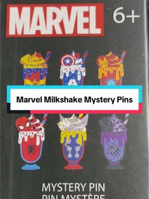 Marvel Milkshake Mystery Pins #pin #pins #fyp #foru #foryou #unboxing #unboxingpins #mystery #pinmail #pinhaul #dis #disney #disneyparks #pintrading #loungefly #loungeflypins #pintok #pinheads #pinaholic #marvel 