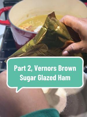 Part Two. Vernors Brown Sugar Glazed Ham. @Vernors  #thepharmaceuticalfoodie #simpleedeelishis #Foodie #ham #hamglaze #glaze #food 