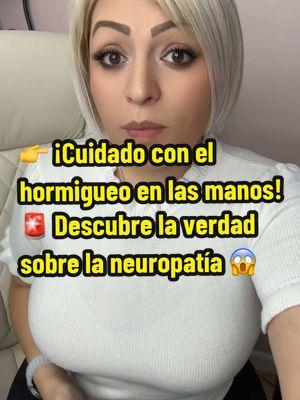 👉 "¡Cuidado con el hormigueo en las manos! 🚨 Descubre la verdad sobre la neuropatía y cómo solucionarlo." ¿Tus manos se adormecen o sientes hormigueo por las noches? Esto podría ser neuropatía. 😟 No lo ignores, ¡hay una solución simple y sostenible que ya está ayudando a miles de personas! 💡 Déjame un comentario o escríbeme para más información. 📩 #SaludNatural #Neuropatía #Hormigueo #ManosDormidas #VidaSinDolor #Bienestar #SaludMetabólica #CuidaTuCuerpo #RemediosNaturales #CoachingDeSalud #Prevención #LatinosEnTikTok #TipsDeSalud #SistemaNervioso #SoyPaoTovar