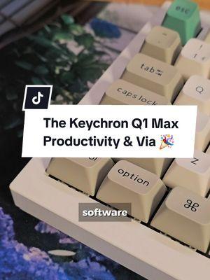 Lets unbox... The Keychron Q1 Max is the perfect keyboard for an office or a creative. It's solid and premium build quality as well as heavy hitting features make it a super reliable recommendation. I'm going to be modifying this one in the future so stay tuned for that!  @Keychron  #keychron #keebtok #keyboard #mechanicalkeyboard #keeb #creamykeyboards #typing #creamykeyboard #wfh #office #officetok #wfhtiktok #techtok #desksetup #productivity #unboxing #techunboxing  #keychronq1max #keebs #asmr #wfhlife #creativetech #cooltech #toptierdecember 