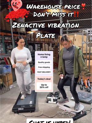 Warehouse price, Don’t Miss out! We’re able to reach #Zenactive for special price , u can also check the cart and grab it now❣️Join us in the next LIVE! #vibrationplate #vibrationplateworkout  #tiktoklive #livehighlights #ConSantanderConecto #workout #vibratingplate #gym #fitness . . . . . . . . . . . . . . . . . . . . . . . . . . . . . . #NewYearNewAura #TTSDelight #HolidayHaul #GiftGuide #TTSDeals #viral #fyp #ShopLatinOwned #TreasureFinds #TouchDownDeals #FallDealsForyou #SeasonalEssentials #HolidayHaul #SuperBrandDay #TikTokShopBlackFriday #TikTokShopCyberMonday #TikTokShopHolidayHaul #GlitzGlamGhouls #SuperBrandDay #CrossSuperBrandDay #CozyCountdown #BedSure #TikTokShopNewArrivals #christmasgift #winterseason #newyear #newyear2025 #CyberMonday #MoneySavingTips #TiktokBussinessCampaign 