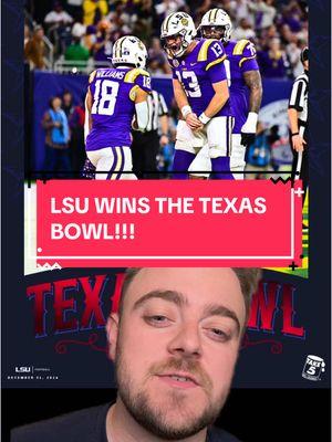 LSU WINNING THE TEXAS BOWL!!! #lsu #baylor #cfb #CollegeFootball #football #football #alexdauterive #sec #florida #bama #alabama #georgia 