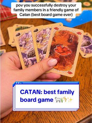 Catan is my new obsession 💕 4 player game (can expand) with strategy, tears, and cute sheep #boardgames #catan #catanboardgame #tiktokmademebuyit #newyearnewaura #mademyyear #TikTokShop 