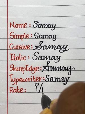 #samay #fypシ゚viral #handwritingcheck #handwritingvideos #handwritingasmr #viraltiktok #fyppppppppppppppppppppppp 