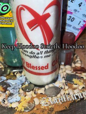 Stop trying to incorporate other cultural traditions into the practice and calling it Hoodoo….. #hoodoo #hoodoowitchtok #hoodootok #hoodootiktok #hoodoospells #hoodootraditions #blackspirituality #blackspiritualtiktok 