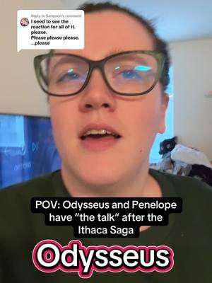 Replying to @Sampson Odysseus got some explaining to do #epicthemusical #epic #odysseus #penelope #circe #calypso #poseidon #reaction #fyp 