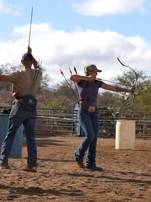 Last day of 2024  ✅ off the bucket list. The horseback shots were 💥#mountedarchery #archery #horsebackarchery #horseback 