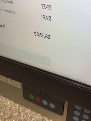 #yearend #metaldetecting #coinstar turn in, 39lbs of change #foryoupage #trending #goviraltiktok #shorts 