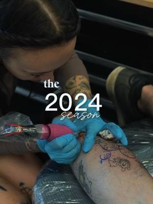 Can’t wait to see what tattoos come next year💖  #2024 #tattoo #tattooartist #michigantattooartist #femaletattooartist #colortattooartist #tattoorecap #2024recap  @PremierTattooCompany #CapCut 