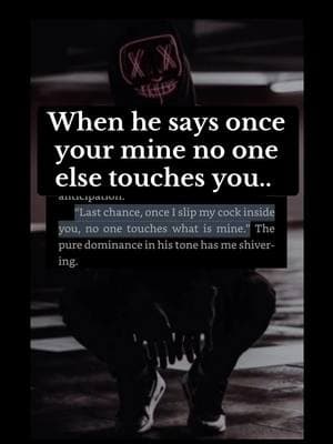 📚I love me some of him! Such a good read! My mom marrying Thomas Valerian was supposed to be our fresh start, but it was the opposite of that. So far, I’ve been treated like my stepbrother’s new toy, taunted by his friends, and chased by masked men. The leader of the masked men breaks into my room at night, calls me his little witch while ravishing me. Something about him is familiar… Now my mom has been taken and I’m in debt to the Filthy Few! #enemiestolovers #possessivehero #bullyromancebooks #spicybook #spicybooktok📚 #spicybooktok #spicybooktoker #smutreader #spicybookrecs #spicyromance #cliterature #kindleunlimited #kindle #kindleunlimitedromance #antihero #alphamale #alphahero #dirtytalkinghero #jealousbookboyfriends #jealousbookboyfriend #possessivebookboyfriends #enemiestoloverstrope #fyp #BookTok #quotes #bookcommunity #bookish #bookrecommendations #bookworm #romance #mafia #mafiaromancebooks #queenofmafia 