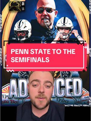 PENN STATE SMACKS BOISE STATE AND IS ADVANCING TO THE SEMIFINALS!!! #pennstate #boisestate #cfb #CollegeFootball #football #ashtonjeanty #alexdauterive #sports #sportstiktok #georgia #notredame #oregon #ohiostate 