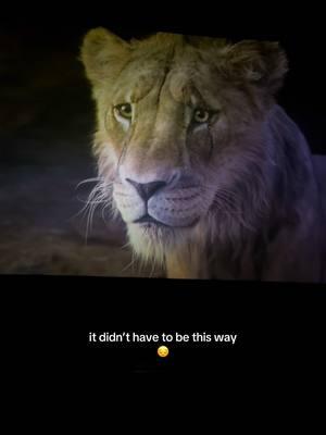 the way you can see his face go from taka to scar bro😭😭 #fyp #lionkingedit #lionkingmufasa #scarlionking #lionkingtaka #lionkingfans #viral #disneypixar #taka 