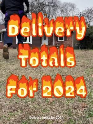 #Delivery totals for #2024 #happynewyear #happynewyear2025 #fedex #fedexlife #Doggos #lovedogs #ups #gonzothefedexguy 