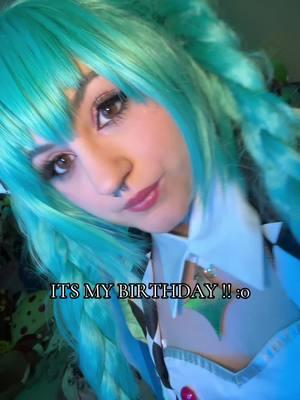 also happy new year :) love all of you lots <3 #miku#mmjmiku#moremorejumpmiku#birthday#hatsunemiku#cosplay#vocaloid#fyp  