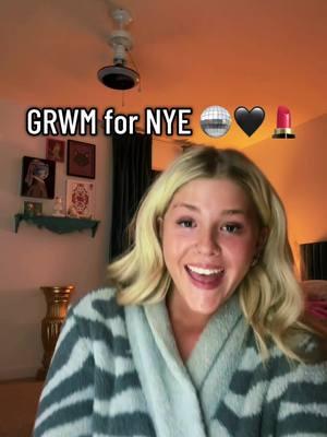 grwm for new year’s eve 🪩🪩🪩  #fyp #foryou #newyearseve #2025 #makeup #clothes #hairandmakeup #getreadywithme #newyears #trending #viral #fyppppppppppppppppppppppp #views #viral 