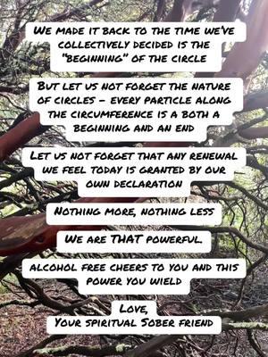 We possess the power to invent ritual and declare significance  And therefore can start anew and cast away and dance with our shadows ongoingly The power you wield on this day is a power that is not determined by a calendar date. It lives in you  To you all I lift an alcohol free cheers … To renewal by declaration at any moment And to radically wielding this power of ours in 2025 and beyond …  Thank you all for being part of this journey of life together.   Abracadabra, Jake  #sober #quitweed #quittingweed #sobercurious #alcoholfree #alcoholfreenewyears #sobernewyearseve #dryjanuary #spiritual 