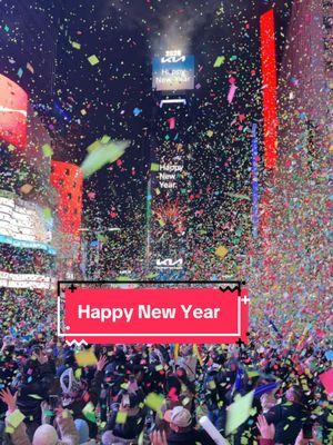 Happy New Year Everyone 🥳🥂🪩 2025 in @Times Square NYC 🎆 #timessquare #countdown #nye #balldrop #happynewyear 