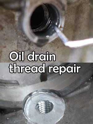 I used a low-temp aluminum #brazing rod to repair the oil drain threads on my 1990 #KX250 #2stroke #dirtbike . The oil drain threads on these old #kawasaki engines were prone to strip out because there's a large slit that goes through the middle of the threads to drain the lowest part of the oil sump. Poor design. Anyways, I had first planned to grind out the old stuff and weld an aluminum tube and tap the new threads that way. But I don't have the skill for that and I've had poor experiences welding cast aluminum. But I know these brazing rods will do a good job. This video is for the common #DIY guy and not the experienced machinist and #tigwelding snobs who are going to be leaving all the negative comments because it boosts their self esteem. Please keep scrolling, jerk. Now to elaborate on the repair: You'll notice I added more aluminum than I should have. I had wanted it to be flush with the bottom of the spout. And I was going to grind it flush. But then I thought it may not hurt to have a little extra so I left it. I may still grind it down just for a cleaner look... lmk what you think about that. And then about the oil drain bolt size, I went with a small 6mm bolt (as opposed to the stock 10mm). The reason for this is because if for some reason I had a problem with the 6mm hole I tapped, or if it strips out later, I could simply enlarge it to 8mm, and then to the stock 10mm. The only drawback to the smaller bolt size is that the oil drains more slowly. But so what? And then concerning the slit to drain the lowest part of the sump, I opted just to drill a small hole there so that it doesn't comprimise the threads and then fail again the way it originally did. Again it just means it will take some more time to drain. And then finally concerning the matter that I can't get a perfectly even surface for the oil plug to seal by just using a grinder instead of a mill, well that's not a big deal since the material is soft and just threading in and tightening the bolt will correct it. And then with the copper washer there will be a good seal. #aluminumwelding