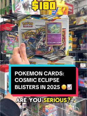 Was It Worth It? 🫠 Cosmic Eclipse three pack blisters for the first time since 2020! 😯 Since this was my last Pokemon card unboxing and Hot Value Or Hot Garbage of 2024 I wanted to go out with a bang! HAPPY NEW YEAR! Who else misses when these packs were $3.50 each?  #PokemonCards #Pokemon #PokemonTCG #CosmicEclipse #Pokemontiktok #pokemoncommunity #swordandshield 