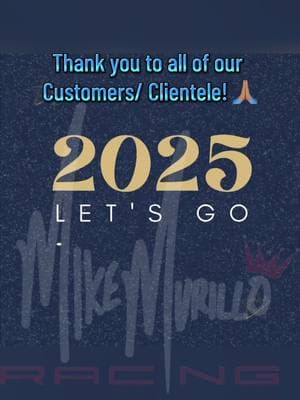 What a wonderful journey our first year back in business has been. Michael, Lisa and I have been blessed with some amazing and wonderful clients who appreciate us just as much as we do you. When you are with us you become an extended part of the family and not just a number. Thank you for trusting us and most of all trusting us with your hot rods. Lets make 2025 even better! #customerappreciation #2025 #Murillos #mikemurilloracing #murillomotorsports @Michael Murillo 