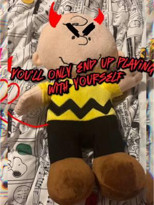 don’t play with me…. 💔💔💔🖤🖤🖤⛓️⛓️⛓️⛓️🔪🔪🔪👿👿👿👿#charliebrown #peanutsgang #snoopy #fyp 