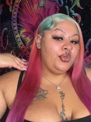 This my bday month everybody hushhh ##capricorn ##bdaymonth ##lexwitdapiercingsss ##piercings ##plussize ##fu ##colorfulhair 