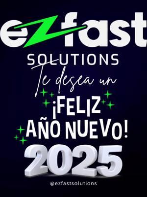 ¡Eres valioso para nosotros! Gracias por ser parte de nuestro exito. En este nuevo año queremos desearte mucha salud,bendiciones y poder seguir contando con tu apoyo! ¡Feliz Año Nuevo 2025! #ezfastsolutions #felizañonuevo #2025 