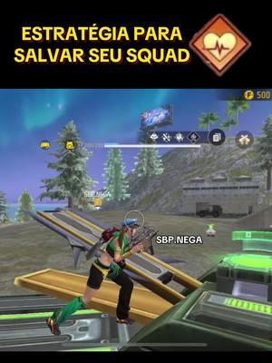 Já salvei meu squad várias vezes aqui nesta estratégia, aproveita e já salva este vídeo e me segue  #freefire_lover #estrategiasfreefire #sbpnega 