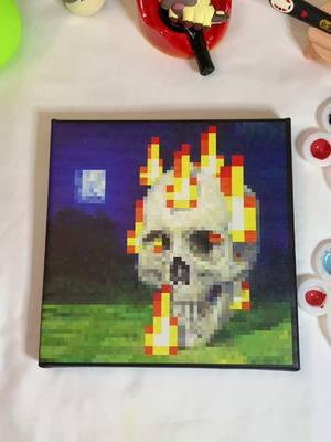 This took forever 😭  #pixelmania #fyp #Minecraft #painting #drawing #fypシ #minecraftcosplay #minecraftirl #minecraftdiy