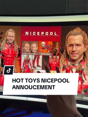 HOT TOYS NICEPOOL ANNOUNCED 🔥 #deadpoolandwolverine #deadpool #wolverine #hottoys #toys #toyreview #hottoys🔥 #hottoyscollections #actionfigures #ryanreynolds 