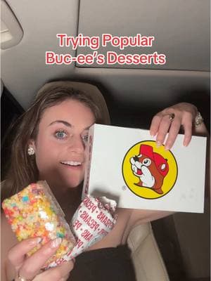 Trying Popular Buc-ee’s Desserts ❤️🦫💛 #bucees #buceesgasstation #buceeseverything #buceeshaul #buceesfood #buceesstop #buceesreview #buceesmusthaves #desserts #dessertreview #popularfood 