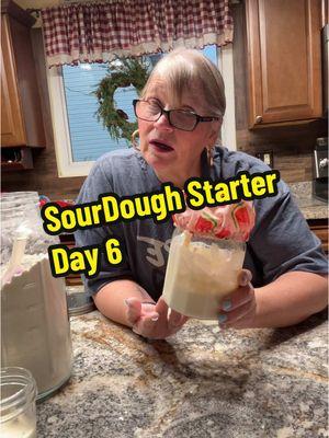 #sourdoughstartertips #sourdoughstarter #sourdough #sourdoughstarterfeeding #day6 #fyp #fypageシ #fypage #fypシ 