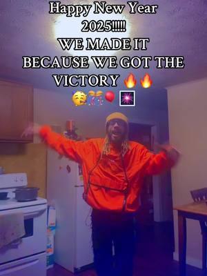 Happy New Year Everyone!!!!! 🥳🎊🙌🏾💯; WE GOT THE VICTORY WE MADE IT TO A NEW YEAR #happynewyear2025 #happynewyear2025🎉🎊  #victory #yolandaadams #fypageシ #fypシ゚viral #yafeelme?💛 #taurusbaby2001 