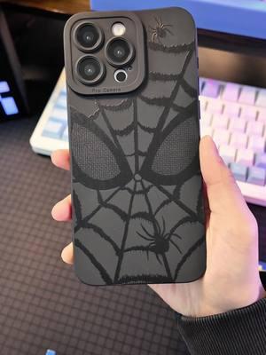 SO COOL 🖤 #phonecase #phonecases #phone #phoneessentials #iphone #iPhonecase #spider #spiderman #spidermanphonecase #christmas #TikTokShop #giftideas #fall #gift #tiktokshopfinds #winterfashion #christmas2024 #paidpartnership #shopping #giftsforher #treatyourself #tiktokshopholidayhaul #spotlightfinds #newyearnewaura #fashionlook 