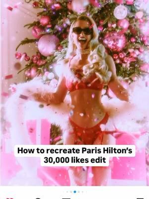 A recipe from the legend herself! ⚡
‌ Paris Hilton knows how to throw a party, so who better to take inspiration from? Yes, Christmas is a family holiday, but on New Year’s Eve, you can totally let loose — edits included! 💃🪩🕺 #prequelapp 