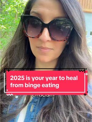 DM me on IG "2025"  (🔗 in bio) to learn the ONLY approach that will work to help you stop binge eating for good in 2025. Trust me I've tried them all and this is the only thing that work. Ive been there and I'm here for you! #bingeeatingawareness #bingeeatingrecovery #bingeeatingtips #LearnOnTikTok #fyp #viral 