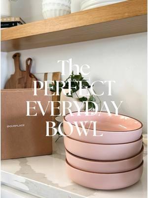 Hi l’m Rachel and I am obsessed with finding cute dishes for our new home! These @From Our Place dinner bowls in the color spice are absolutely the perfect! ✨  🤍 dishwasher-safe (a must!) 🤍 microwave safe 🤍 perfect for outdoor meals, snacks by the pool, or dinner parties! 🤍 perfect for wedding registries  🤍 so cute & stackable! #ourplace #ourplacebowls #stackablebowls #dinnerbowl #kitchenfinds #kitchenware #founditontiktok #TikTokShop  kitchenware dinner bowls ceramic bowl open shelves