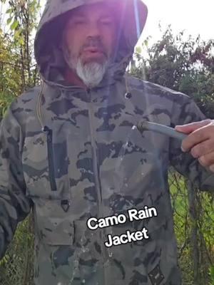 Camo Rain Jacket #rainjacket #jacket #jackets #camojacket #camo #tiktokshopnewyearnewaura 