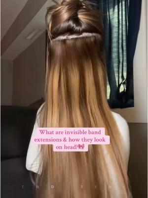 Blend right to the roots🙌🏼 Try invisible band extensions in 2025 🎀 Shop with up to $45 off in bio link #endaringhair #invisibleclipins #invisibleextensions #brownextensions #virginhairextensions#greenscreenvideo 