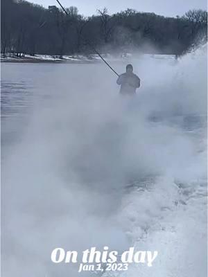 #onthisday no reason to stay off the water. #getonthewater #joinawaterskiteam #learntowaterski #worldwidewaterskiing #showskibook #Watersports #waterskiing #ski #newyearsday 