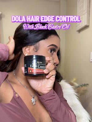 Click the orange shopping cart to purchase this edge control from @DOLAHAIRCARE #dolahair #edgecontrol #edges #hair #haircare #tiktokshopnewyearsale #TikTokShop #fyp 