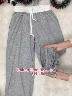 #loosefitpants #elasticwaistbands #rcasualoutfit #comfyclothes #loungewear #christmasgiftideas #tiktokshopcybermonday #tiktokshopblackfriday #falldealsforyou #giftforher #giftformom #giftforgirlfriend #giftforgrandma #stockingstuffers #stockingstufferideas