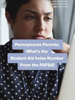 Do you know what the Student Aid Index is? Watch the video to find out. #studentaid #newsupdate #parentnews #parents #Harrisburg #CentralPA #WesternPA #Pittsburgh #Philadelphia #PANews #PAPol #Pennsylvania