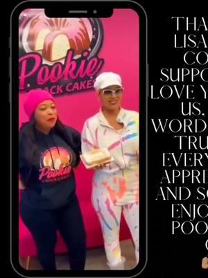 #PookieCrackCakes GOT A VISIT FROM 👑 #Lisaraye ...OMG THE WORDS SHE SPOKE AND THE #Love SHE SHOWED US WAS AMAZING. SHE SPOKE FROM THE HEART AND FOR THAT WE ARE TRULY THANKFUL! #fypviralシ #fyp #contentcreator #Foodie #cakes #bakery #chicago #Love #tourism #touristattraction #cakelover 