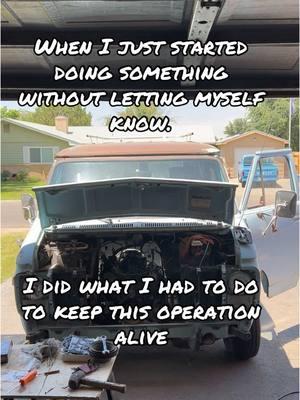 Just trying to keep it alive. #desertcreepsvc #shitbox #van #vanlife #chevy #creepvan #vannin 