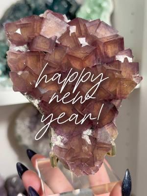 Happy New Year! 🎉 January means new beginnings, and with that we will be clearing out all of our old inventory to make room for new, exciting crystals from the Tucson Gem Show! 🌟 We will be having crazy deals, wholesale lots, and personal destashes all month long! Join us for our first live of 2025 with insane steal deals + fun giveaways 🥰 tonight, 1/1 at 7pm EST!! See you there! 💜 #crystaltok #crystalshop #crystalcollection #crystalcollector #crystallivesale #discountedcrystals #consolidationsale #livesalecrystals 