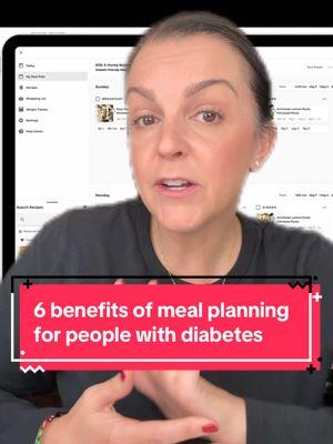 Are you a meal planner? What are some of the main reasons you meal plan? There’s a whole host of benefits to planning ahead and using a meal plan, whether you have diabetes or not! #milknhoneynutrition #diabetes #bloodsugar #type1 #t1d #type1diabetes #type2 #t2d #type2diabetes #prediabetes #bloodsugarfriendly #mealplanning #greenscreen 